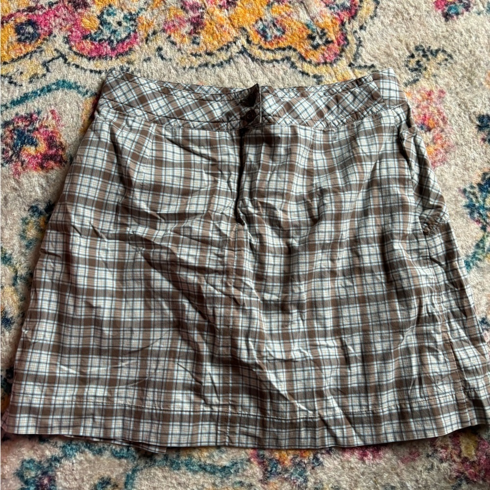 Lolë plad skirt